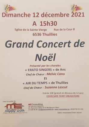 Affiche concert Thuillies